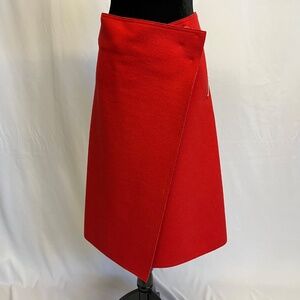 Red Celine Skirt